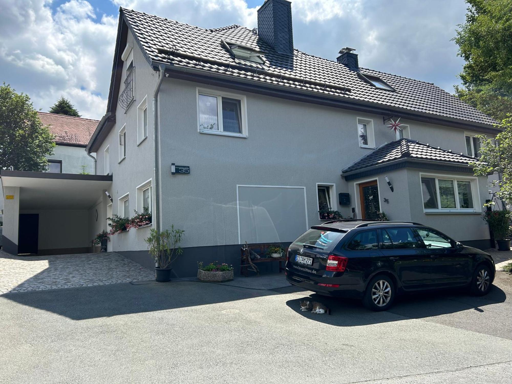 Ferienhaus Zittau Oberlausitz & Ferienwohnung Am Hamann Berg Ngoại thất bức ảnh